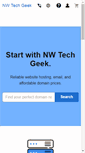 Mobile Screenshot of nwtechgeek.com